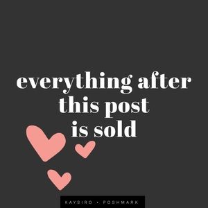 Thank you, Poshers ✨